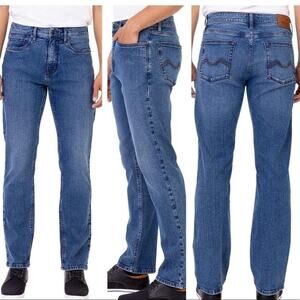 NWT Urban Star Stretch Slim Fit Jeans Premium Men 34x34 Medium Blue Classic